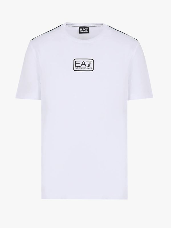 EA7 Emporio Armani Core Identity Short Sleeved T-Shirt - White