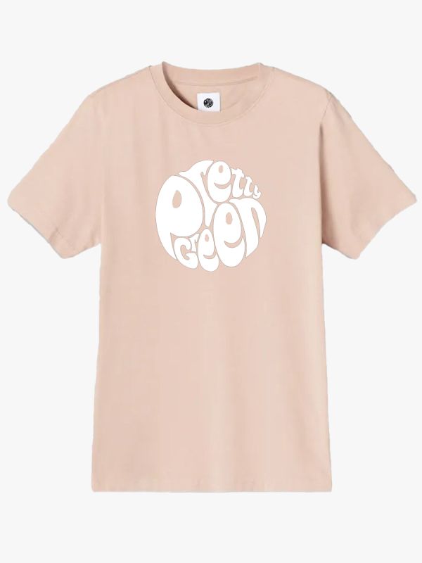Pretty Green Gillespie Logo T-Shirt - Light Pink