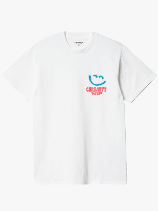 Carhartt WIP Happy Script T-Shirt - White