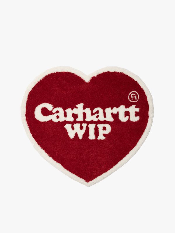 Carhartt WIP Heart Rug - Red/White