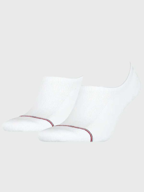 Tommy Hilfiger Two Pack Iconic Socks - White