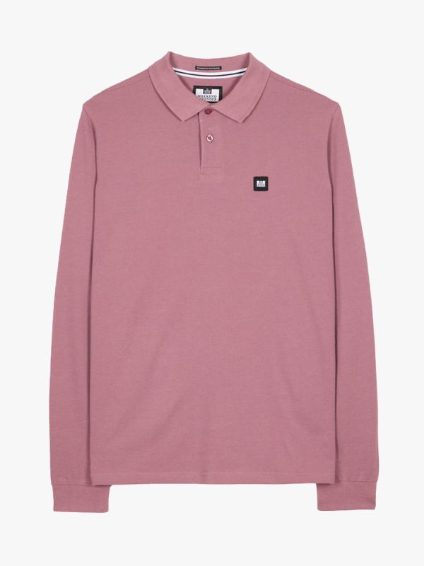 Weekend Offender Leon Polo Shirt - Dust Rose