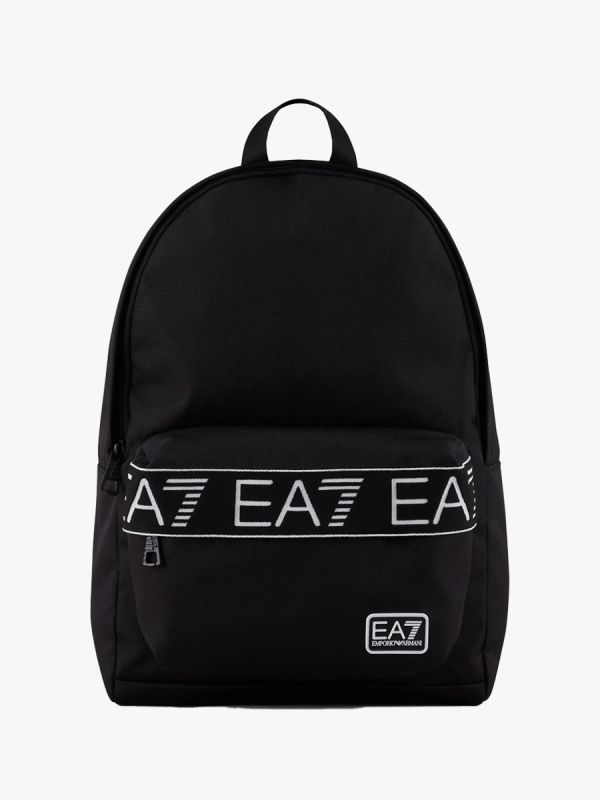 EA7 Emporio Armani Logo Series Backpack - Black