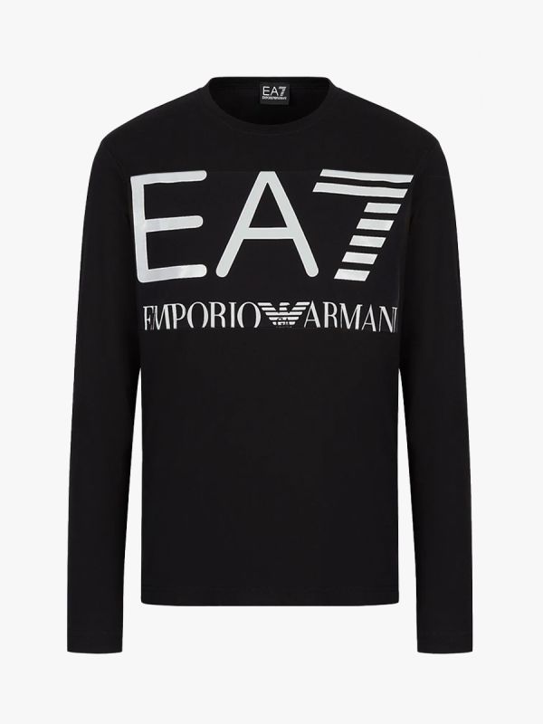 EA7 Emporio Armani Oversized Series Logo Sweatshirt - Black