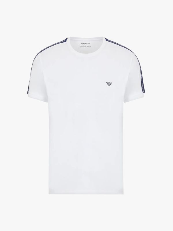 Emporio Armani Core Logo Band T-Shirt - White