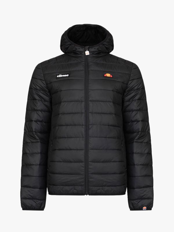 Ellesse Lombardy Padded Puffer Jacket - Anthracite Black