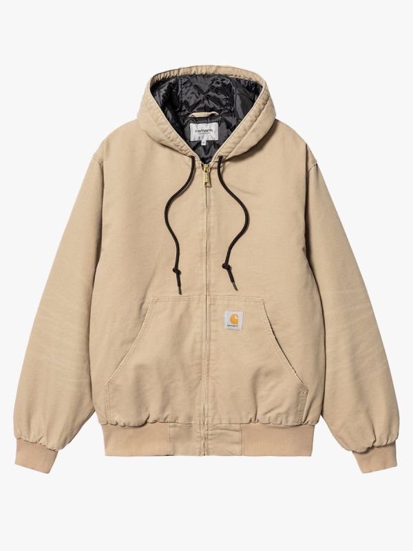 Carhartt WIP OG Active Jacket - Dusty H Brown Aged Canvas