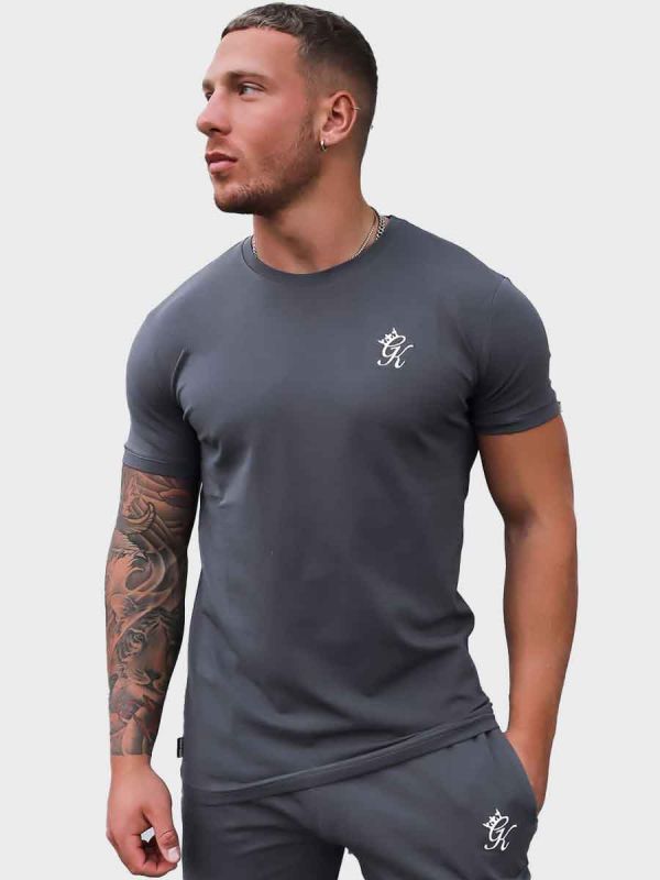 Gym King Origin T-Shirt - Dark Grey