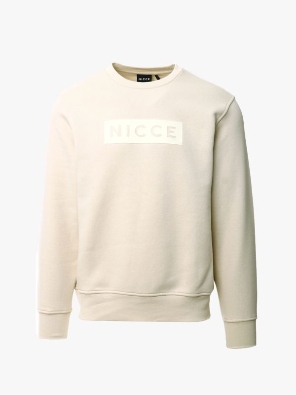 Nicce Peak Sweatshirt - Quartz White