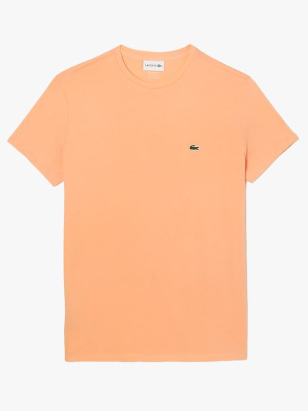 Lacoste Crew Neck Jersey T-Shirt - Light Orange