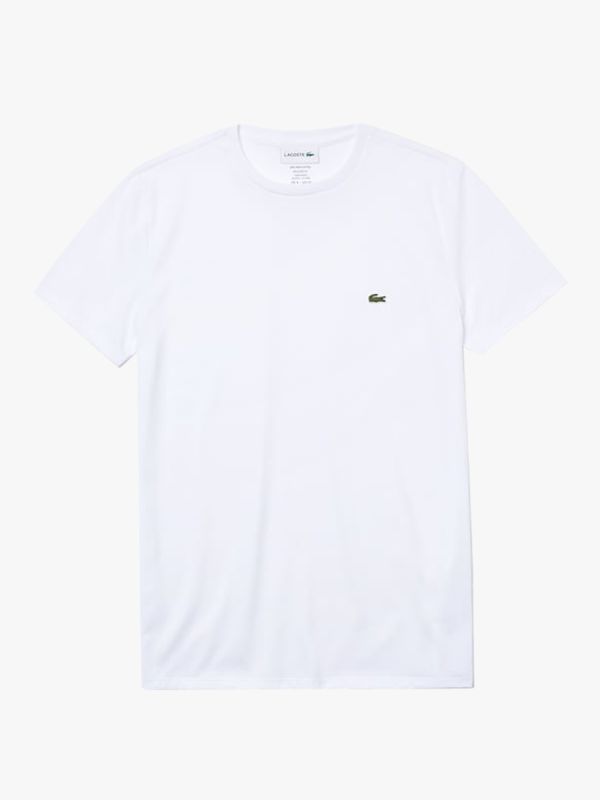Lacoste Pima Cotton Jersey T-Shirt - White