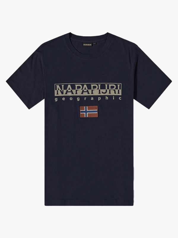 Napapijri S-Ayas T-Shirt - Blu Marine