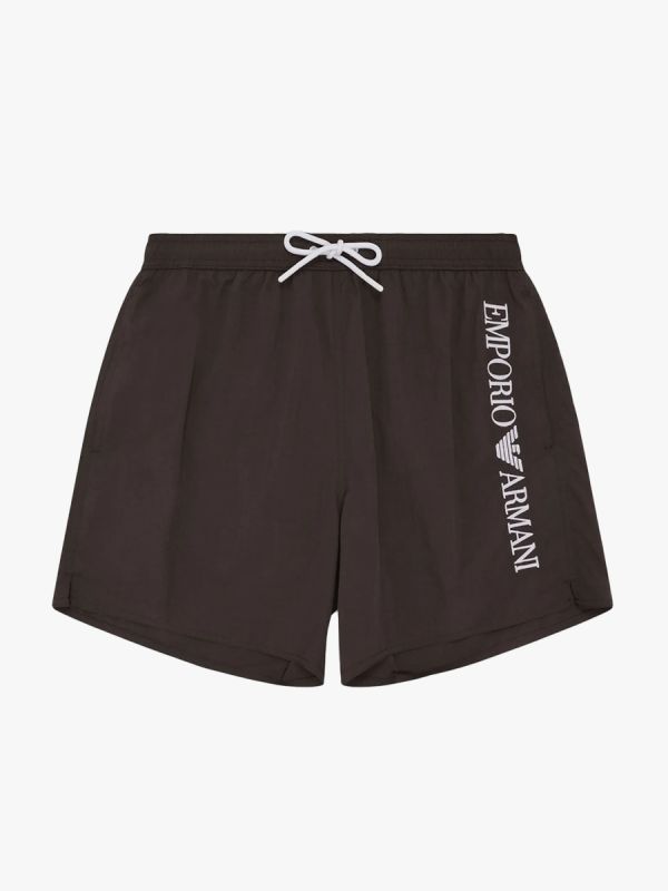 Emporio Armani Beach Swim Shorts - Black/White