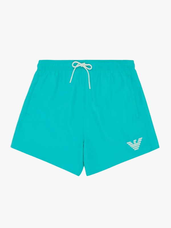 Emporio Armani Beach Swim Shorts - Turquoise