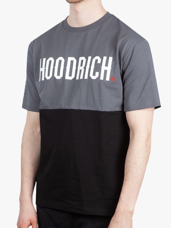 Hoodrich OG Stamp T-Shirt - Iron Gate/Black/Lychee