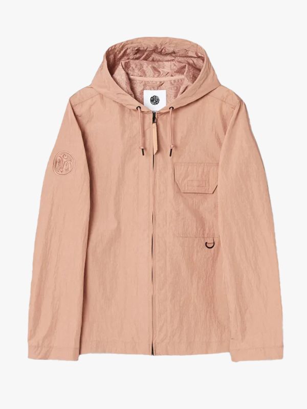 Pretty Green Hooded Stratford Hooded Overshirt - Pink