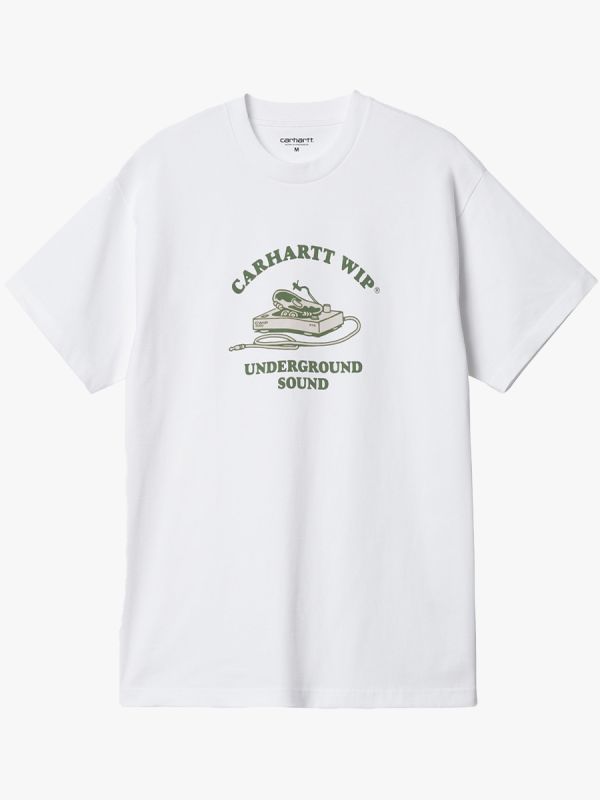 Carhartt WIP Underground Sound T-Shirt - White
