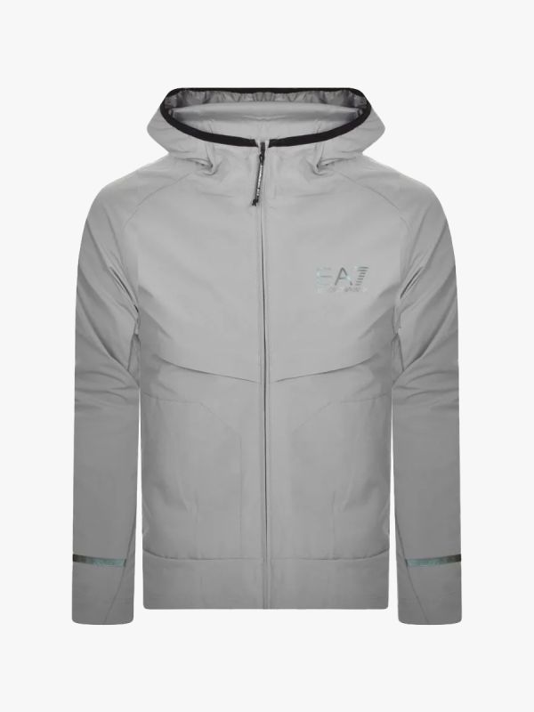 EA7 Emporio Armani Athlete VENTUS7 Hooded Jacket - Griffin Grey
