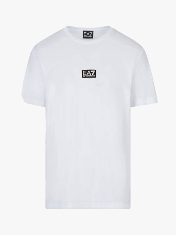 EA7 Emporio Armani Core Identity Cotton T-Shirt - White/Black