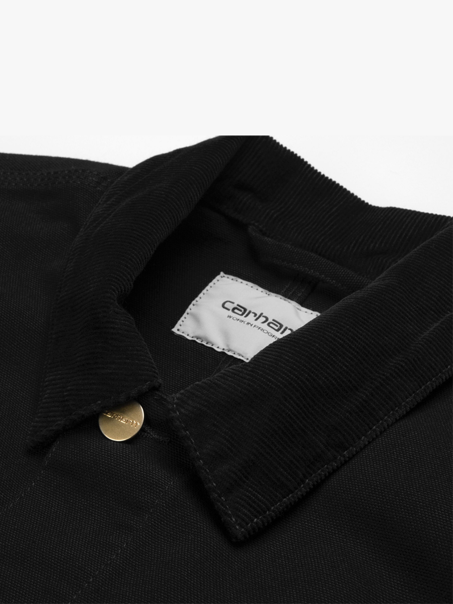 Carhartt WIP Michigan Coat - Black Rinsed | Spiralseven