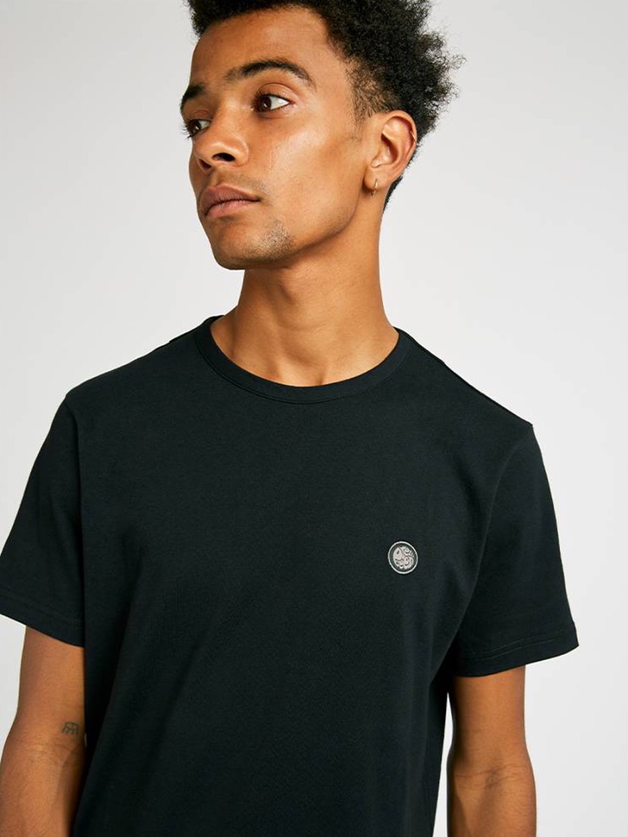 Pretty Green Mens Core Cotton T-Shirt - Black | Spiralseven