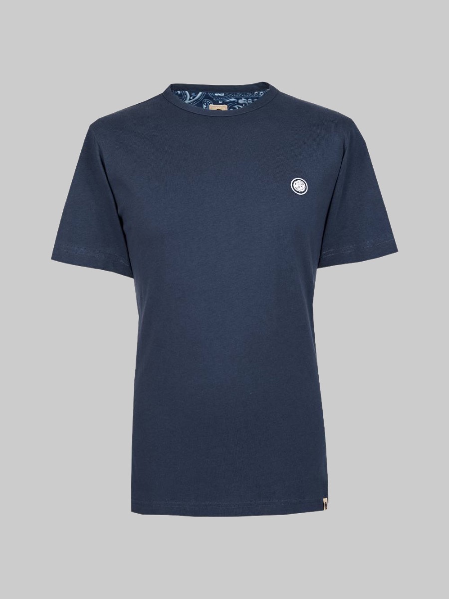 Pretty Green Mens Core Cotton T-Shirt - Navy | Spiralseven